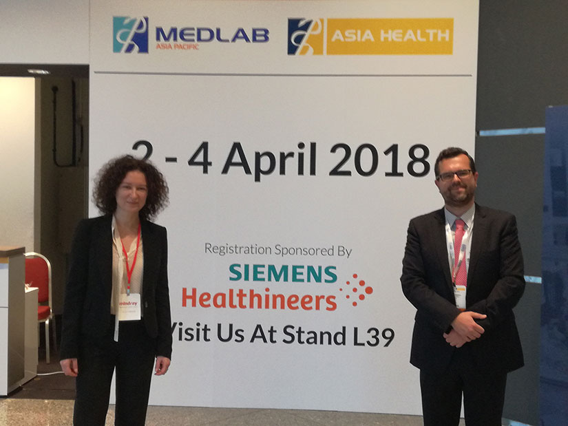 Rekom Biotech en MEDLAB ASIA PACIFIC 2018