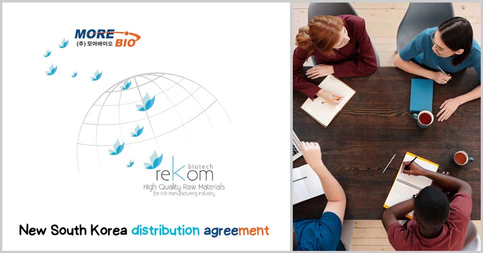 New distribution partnership with MORE BIO