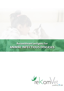 Recombinant proteins for in vitro diagnosis of animal infectious diseases